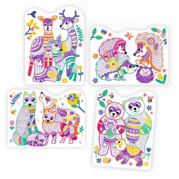 Djeco Magic Colouring - Forest Families