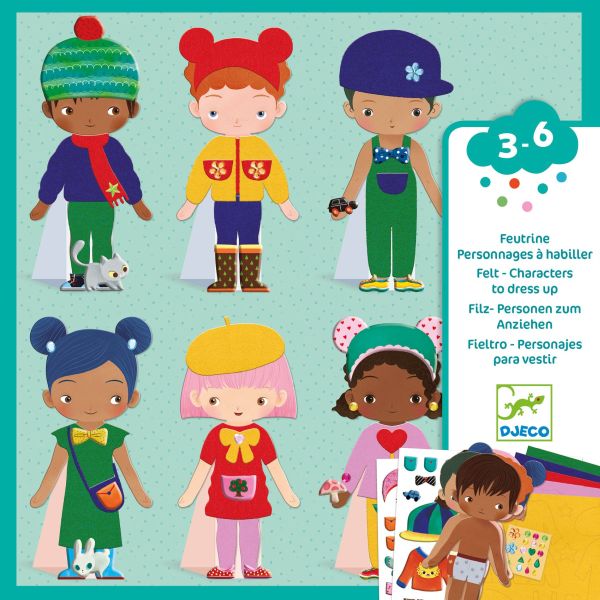 Djeco Collage - Soft Dress-Up