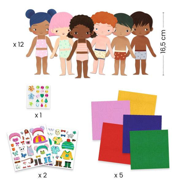 Djeco Collage - Soft Dress-Up