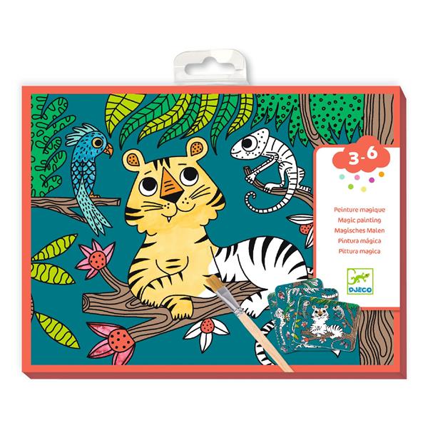 Djeco Magic Reveal Paint - In the Jungle