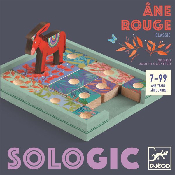 Djeco Sologic - Âne rouge