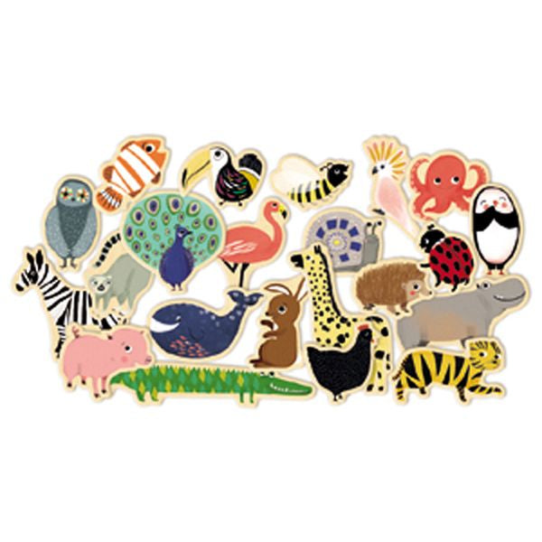 Djeco Magnetic's - Magnimo Animals