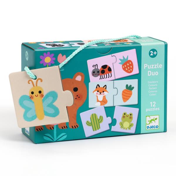 Djeco 2pc Puzzles - Colours