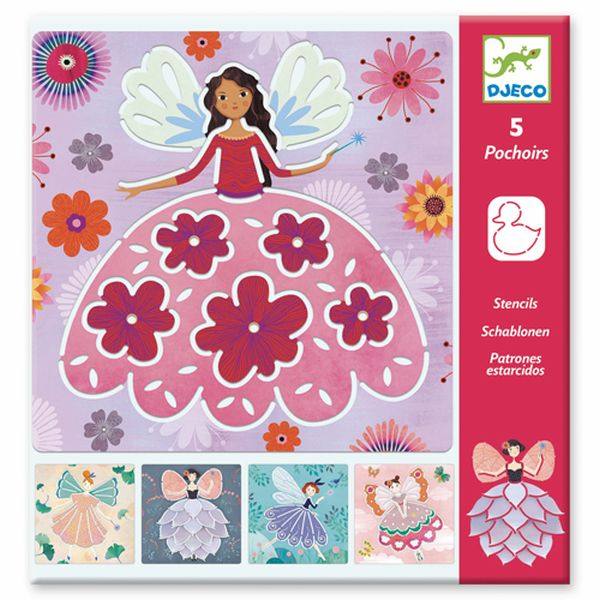 Djeco Stencils - Fairies