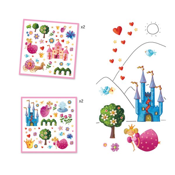 Djeco Stickers - Princess Marguerite