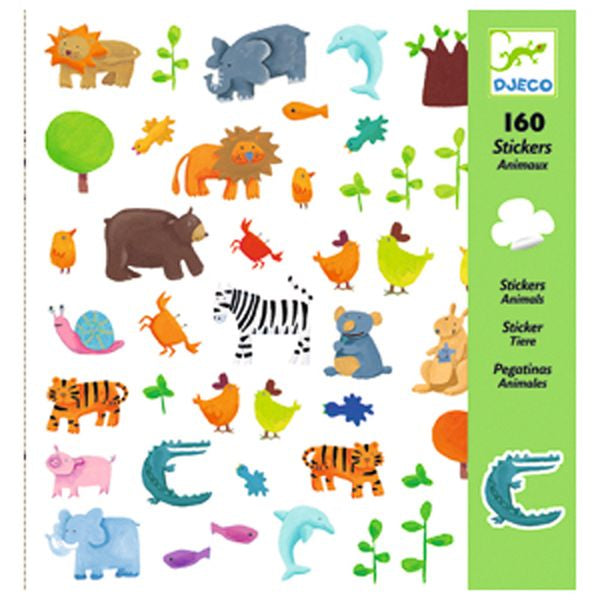 Djeco 160 Stickers - Various Styles