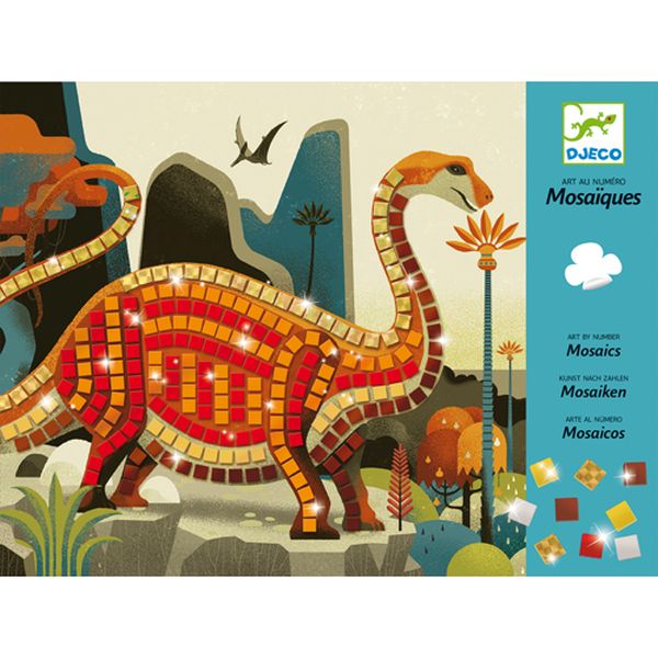 Djeco Mosaic Kit - Dinosaurs