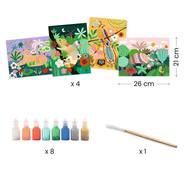 Djeco Painting - Tropical Forest