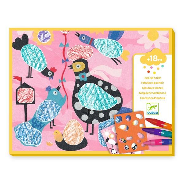 Djeco Colouring - Birdie & Co