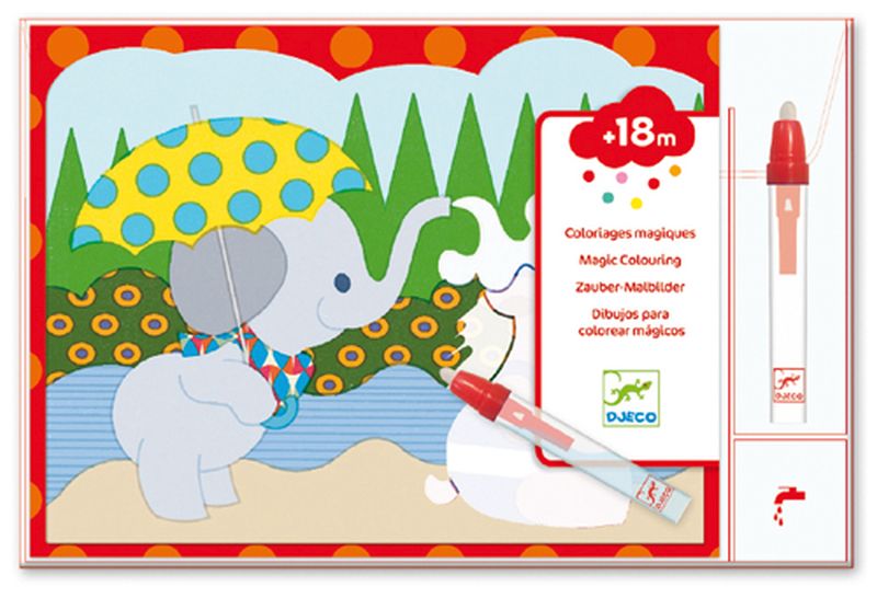 Djeco Magic Colouring - Hidden Outside