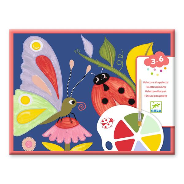 Djeco Palette Painting - Creepy Crawlies