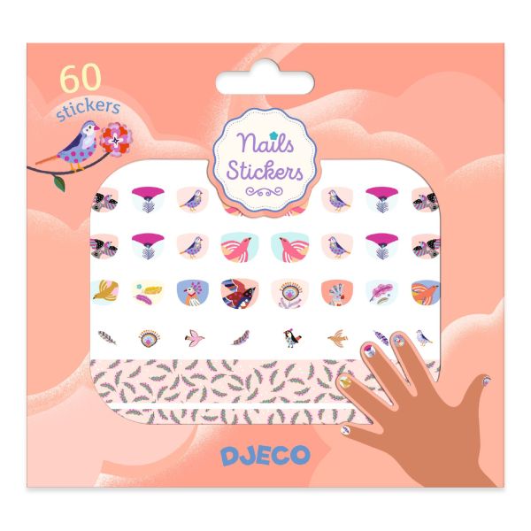 Djeco Nail Stickers - Various Styles