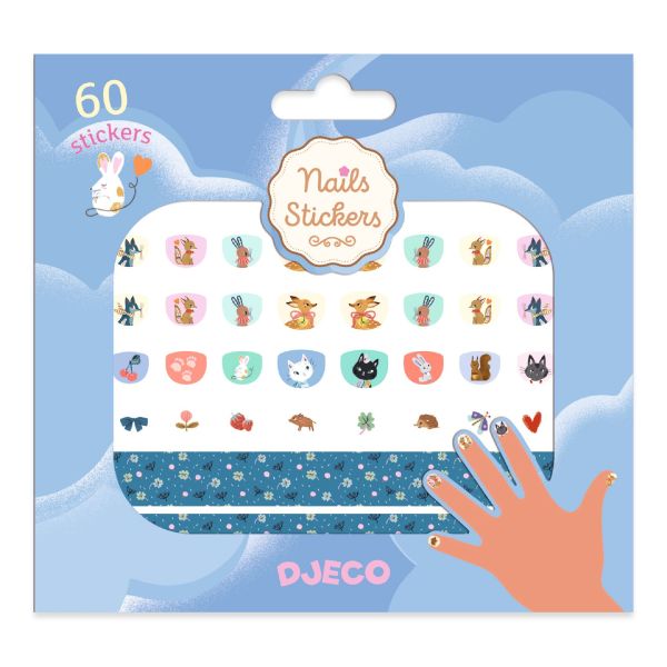 Djeco Nail Stickers - Various Styles