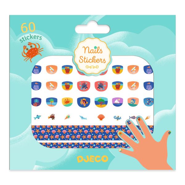 Djeco Nail Stickers - Various Styles