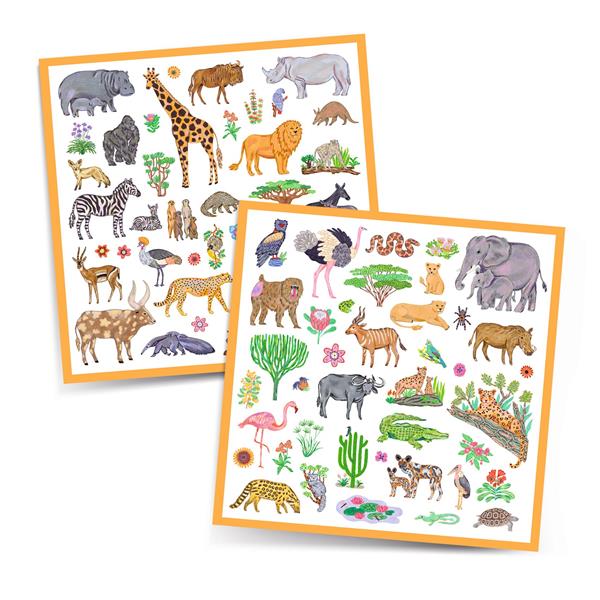Djeco Stickers - Kenya