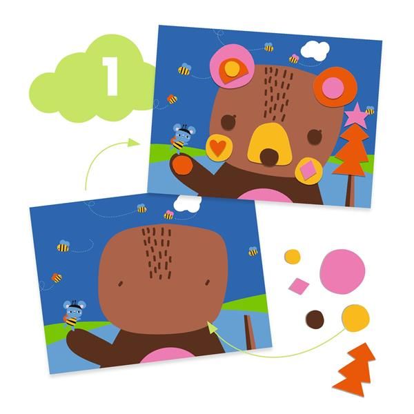 Djeco Activity Kit - The Mouse and His Friends