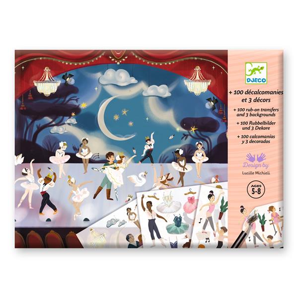 Djeco Decals Activity - Little Ballet Dancers
