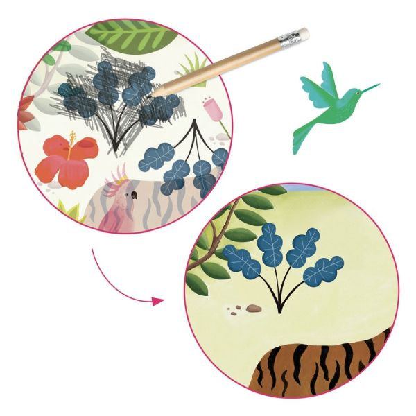Djeco Transfer Activity - Inspired by Rousseau