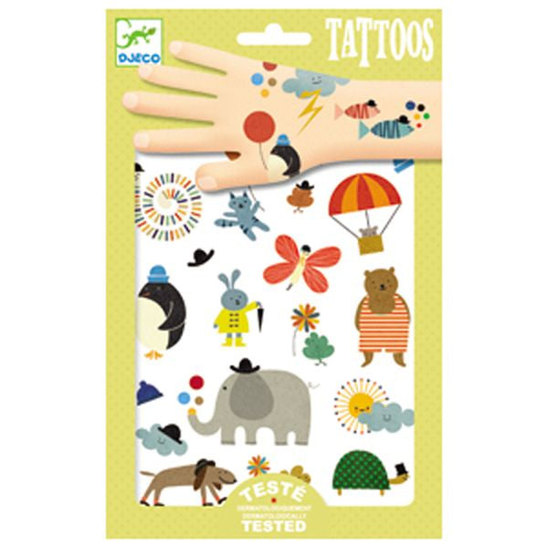 Djeco Temporary Tattoo - Various Styles