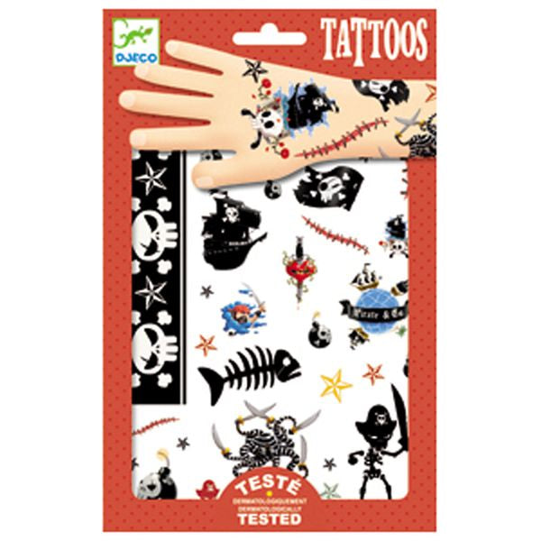 Djeco Temporary Tattoo - Various Styles