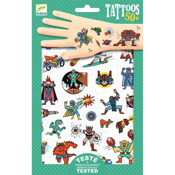 Djeco Temporary Tattoo - Various Styles