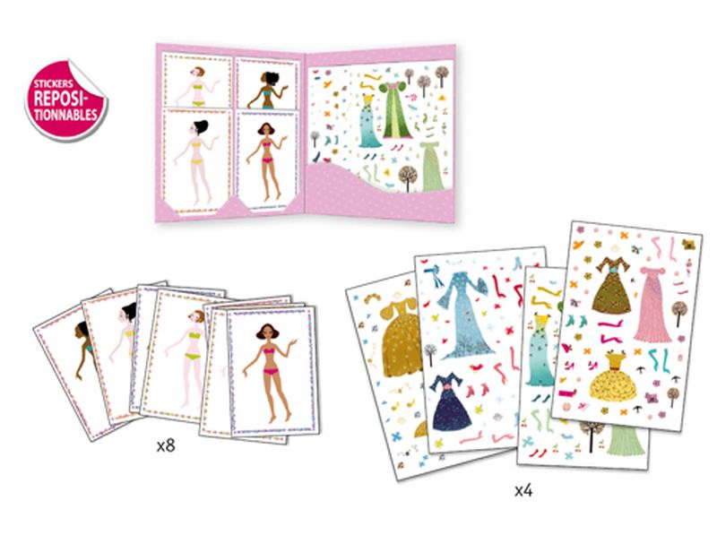 Djeco Paperdolls - Dresses Through the Seasons