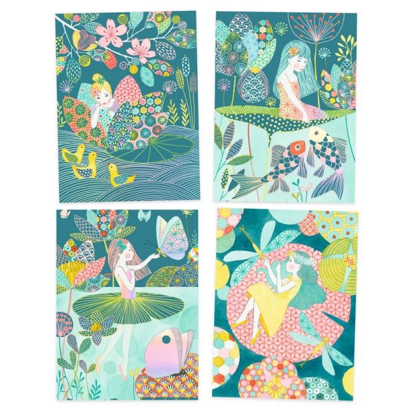 Djeco Scratch Cards - The Pond