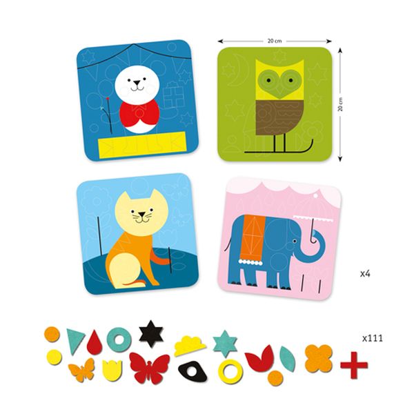 Djeco Felt - Gentle Creatures