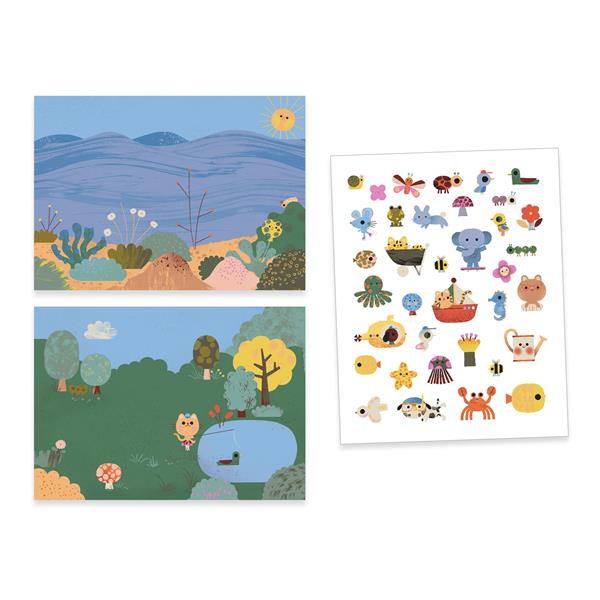 Djeco Stickers - Summertime