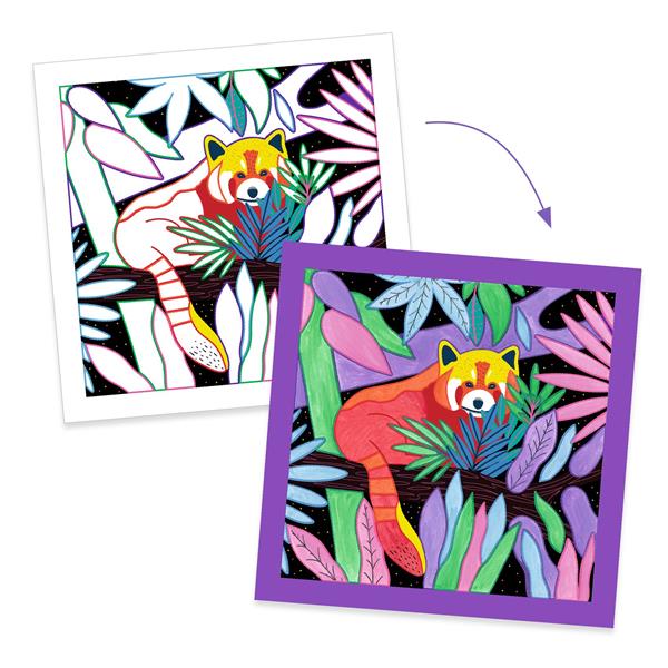 Djeco Cards to Paint - Selva