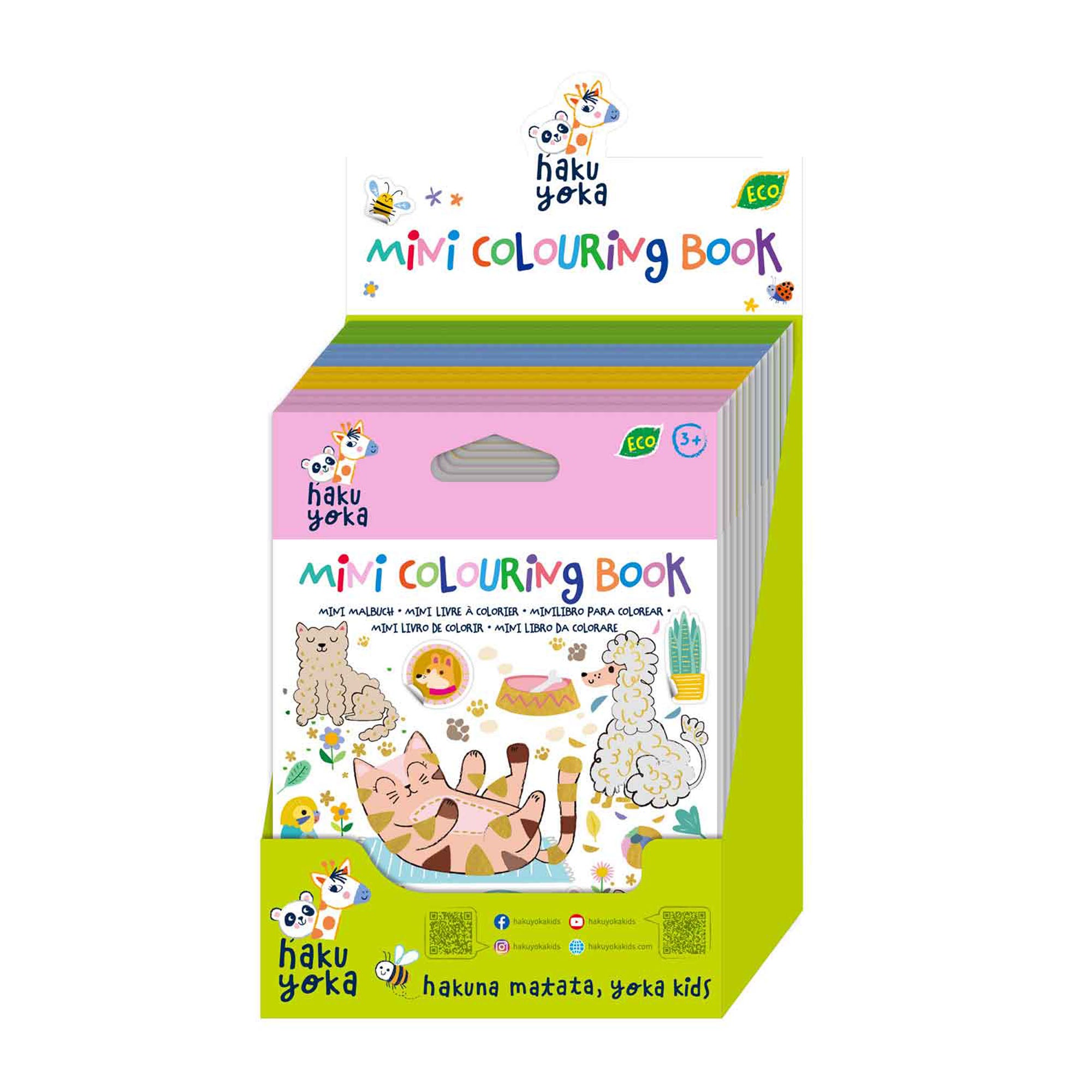 Mini Colouring Book - Various Styles