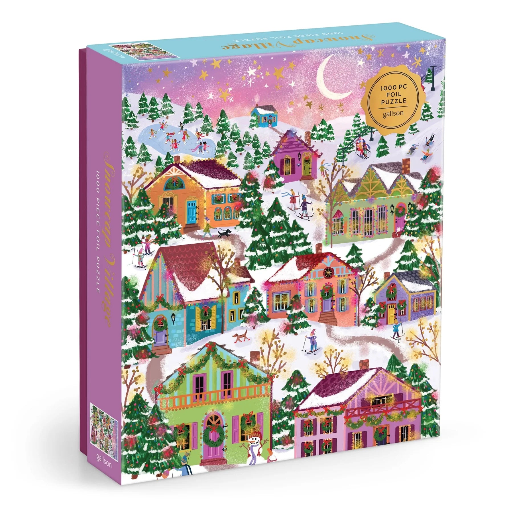 Galison 1000 Piece Puzzle - Snowcap Village