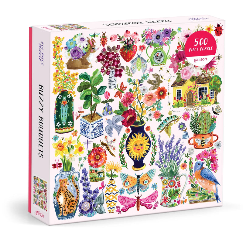 Buzzy Bouquets 500pc Puzzle