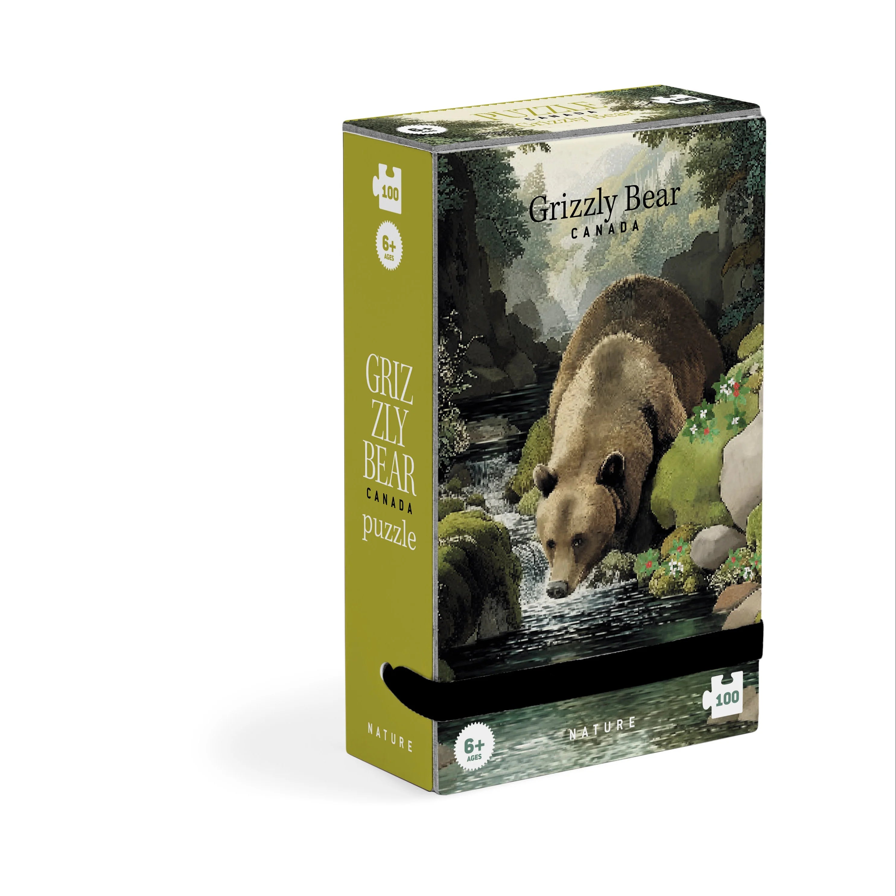 Londji Tiny 50pc Puzzle - Grizzly Bear