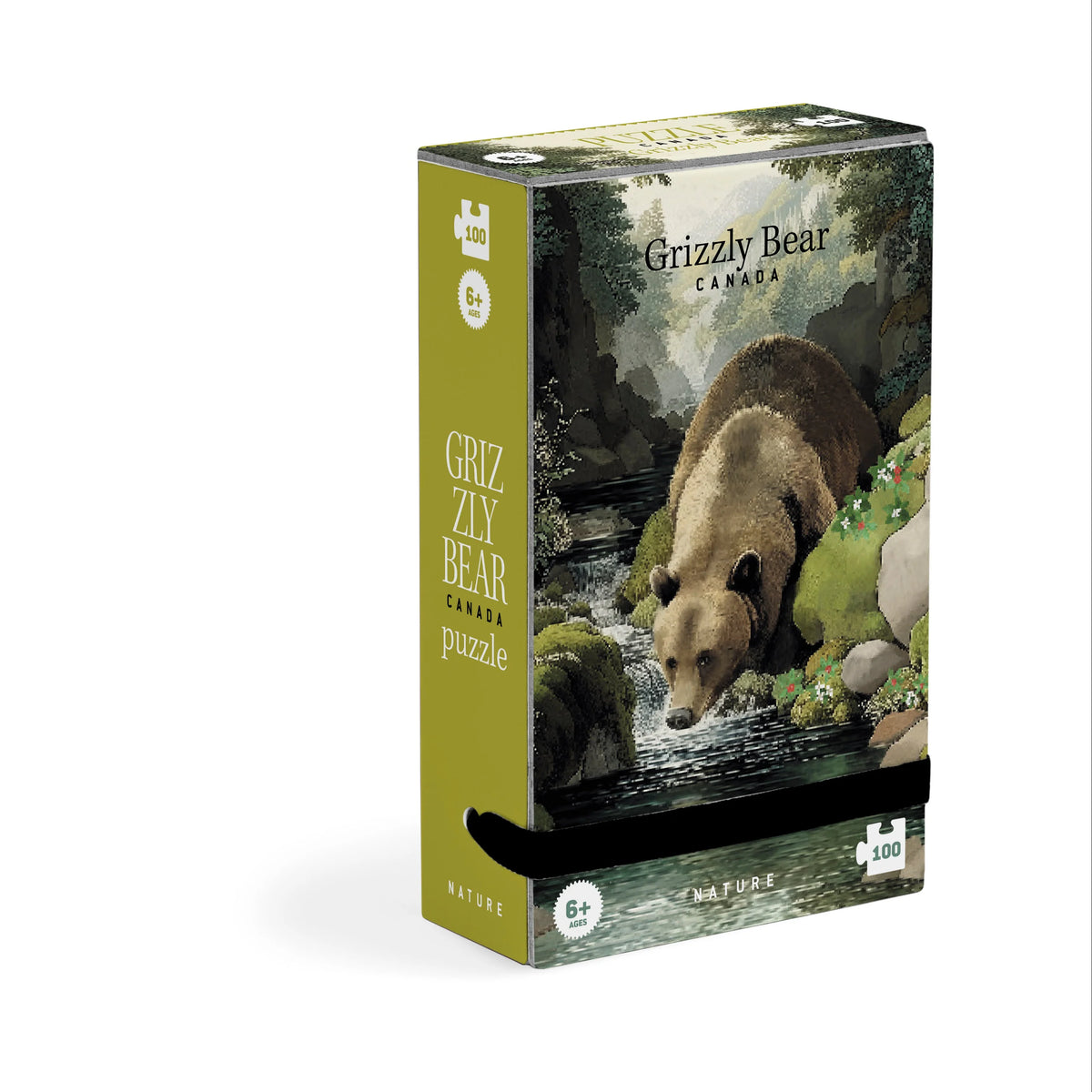 Londji Tiny 50pc Puzzle - Grizzly Bear