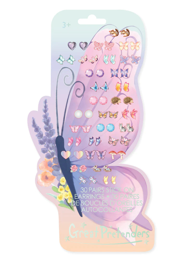 Great Pretenders Stick On Earrings - Various Styles