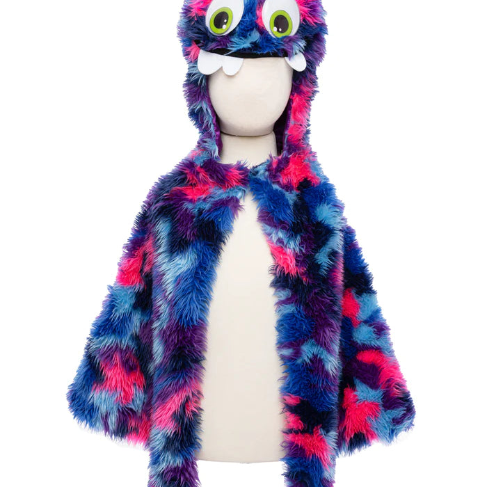 Great Pretenders Goober The Monster Cape - Blue/Purple - SZ 4-6