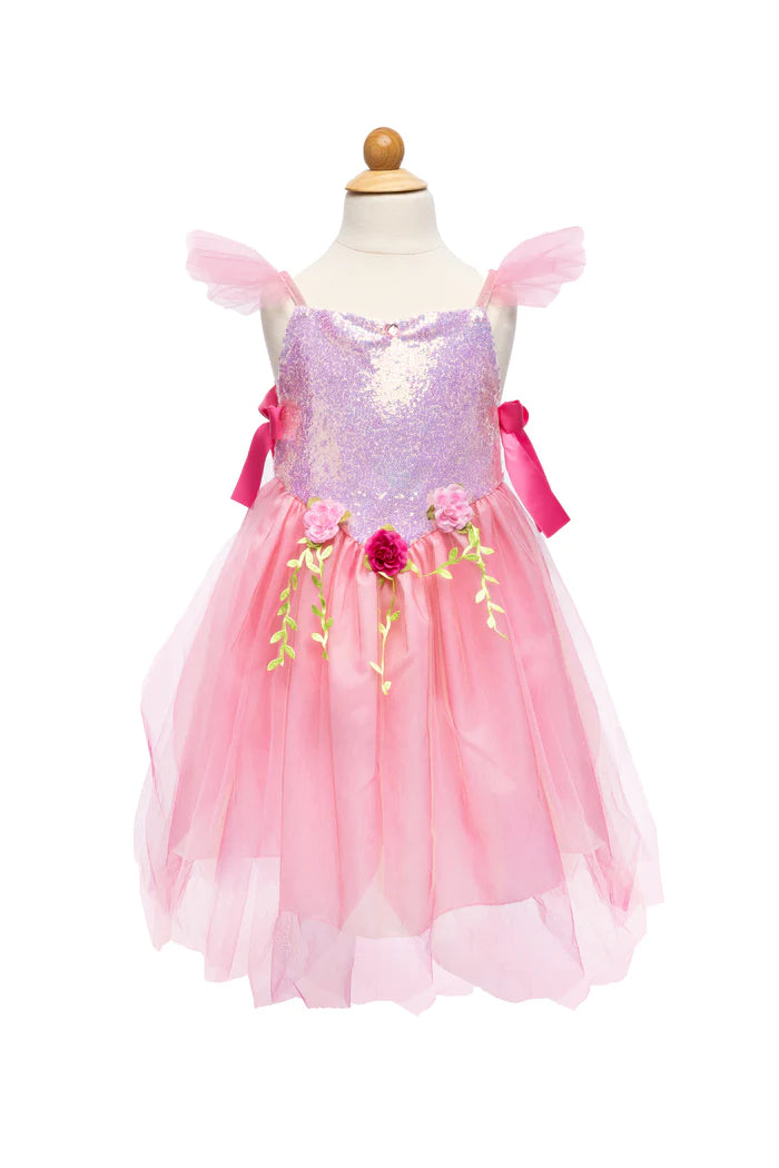 Great Pretenders Pink Sequins Forest Fairy Tunic - Various Sizes