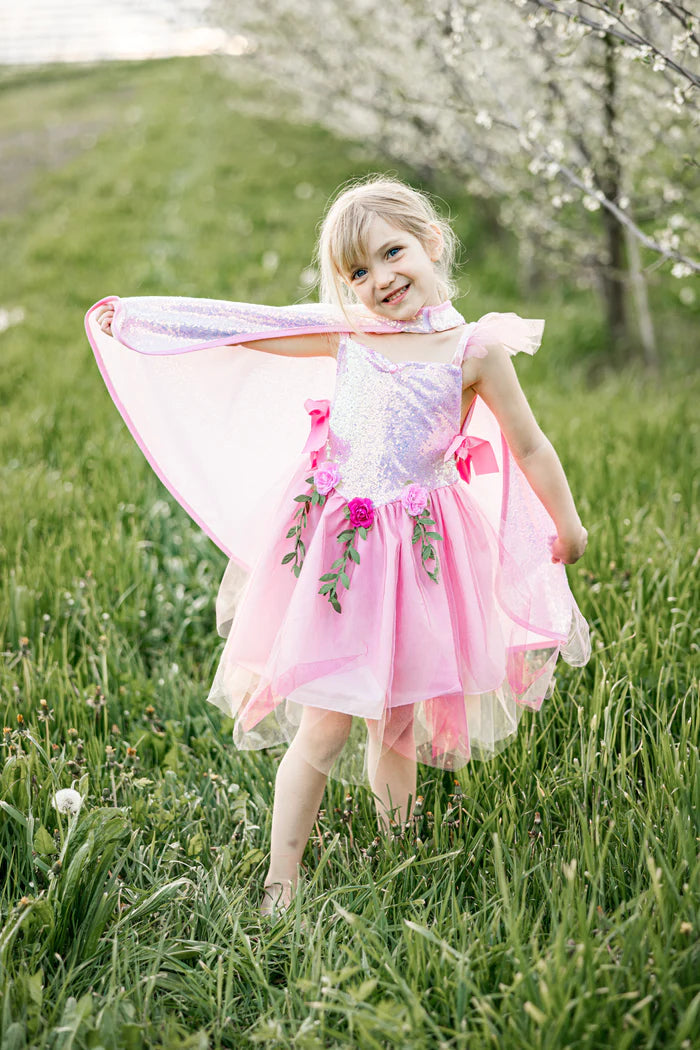 Great Pretenders Pink Sequins Forest Fairy Tunic - Various Sizes