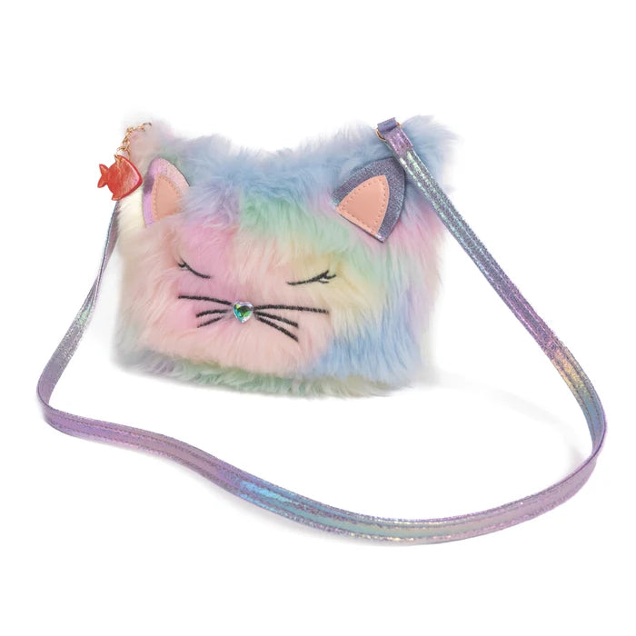 Great Pretenders Furry Kitty Purse