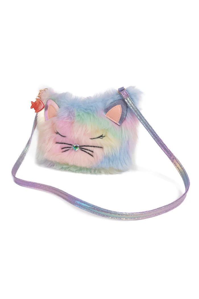 Great Pretenders Furry Kitty Purse