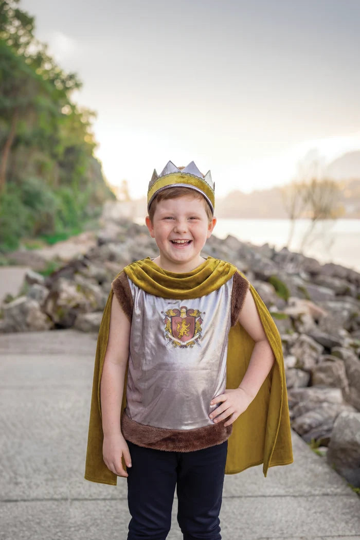 Great Pretenders Sir Wolfheart Tunic, Cape & Crown - Various Sizes