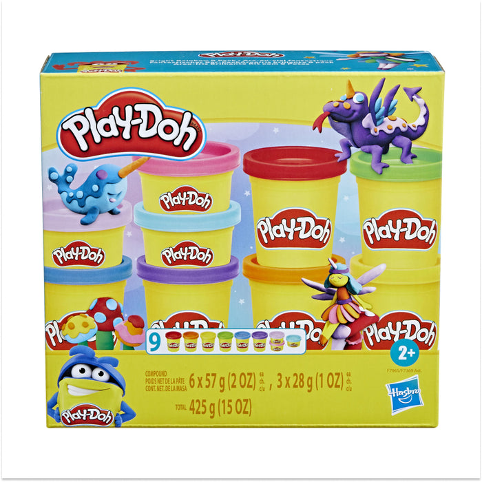 Play Doh Colorful Compound 9 Pack