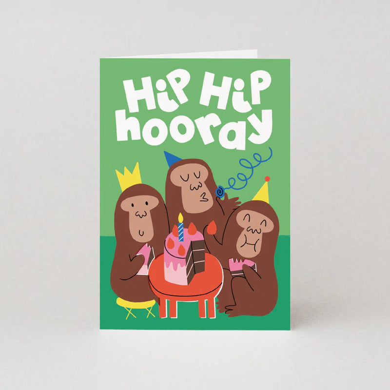 Birthday Card Hip Hip Horray