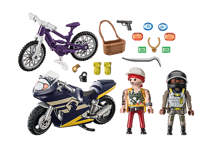 Playmobil - City Action - Starter Pack Special Forces and Thief- 71255