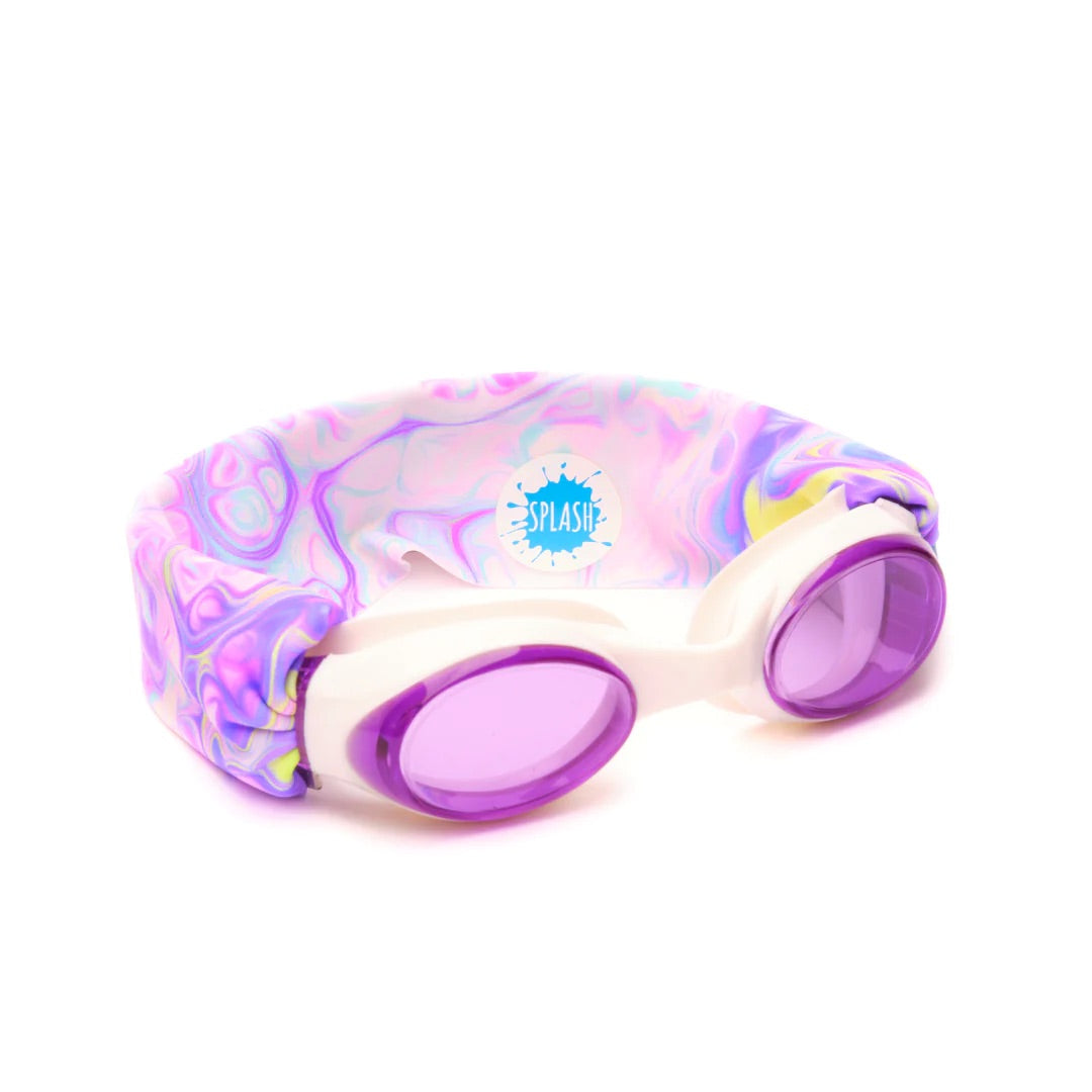 Swim Goggles - Pastel Swirl