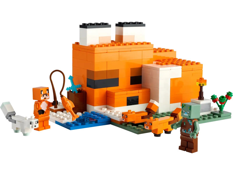Lego Minecraft The Fox Lodge 21178