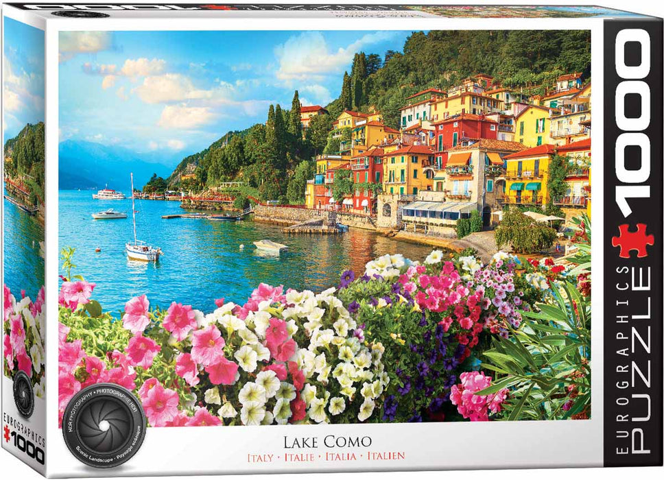 Eurographics 1000 Piece Puzzle- Lake Como, Italy