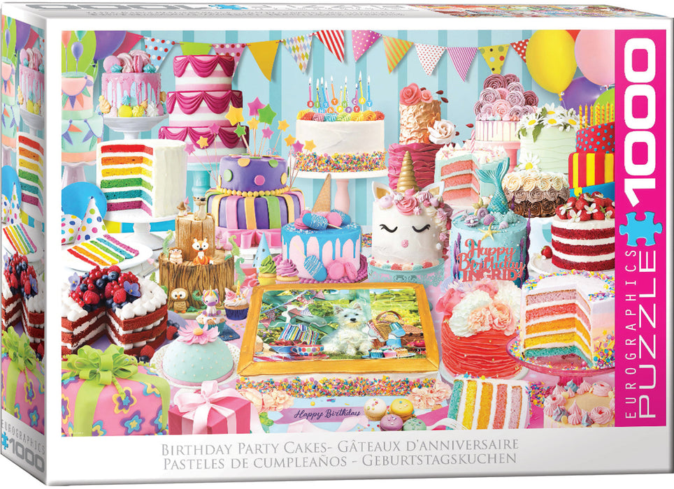 Eurographics 1000 Piece - Birthday Cake Party