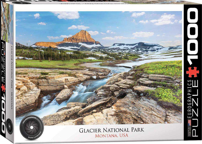 Eurographics 1000 Piece Puzzle - Glacier National Park